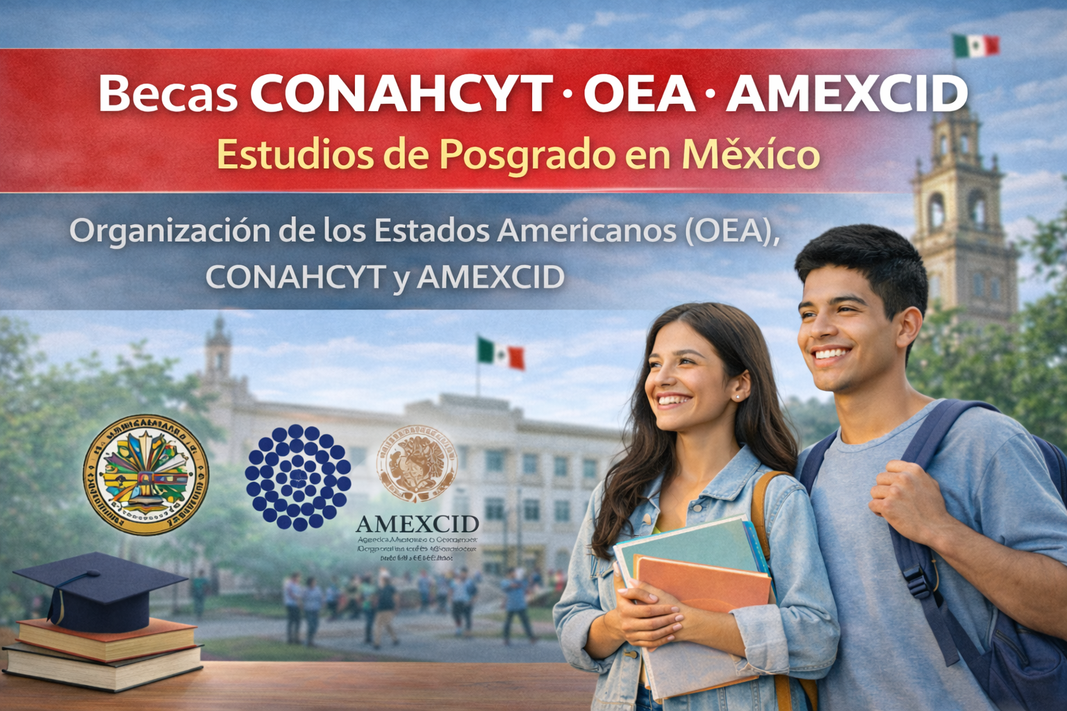 Becas OEA – CONAHCYT – AMEXCID en México: guía completa para postular