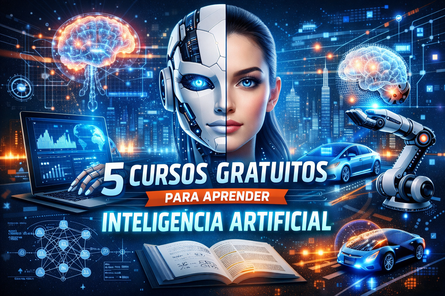 5 cursos de inteligencia artificial (IA) gratis
